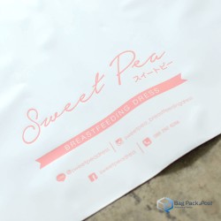 ซองไปรษณีย์พลาสติก สกรีนโลโก้ Sweet Pea