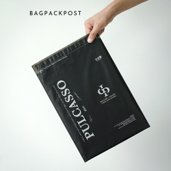 พิมพ์ซอง สกรีนซองไปรษณีย์สีดำ BagPackPost (Pulcasso)