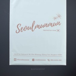 พิมพ์ซอง สกรีนซองไปรษณีย์สีขาว BagPackPost ลาย Seoulmunmun 2