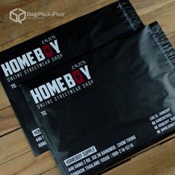 พิมพ์ซองไปรษณีย์พลาสติก BagPackPost 2 สี (Homeboy)