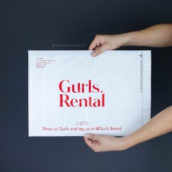 BagPackPost  ผลิตถุงพัสดุ ผลิตถุงไปรษณีย์ แบรนด์ GurlsRental