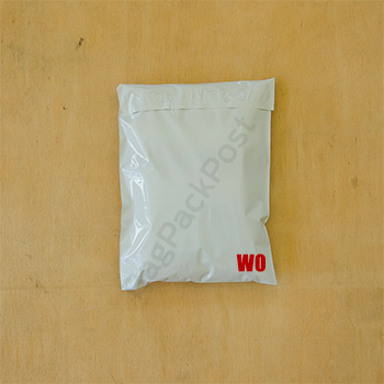 ซองไปรษณีย์สีขาว ขนาด 20x26 + ฝาปิด 4 cm.  ตัวอย่าง รีวิว ใส่สินค้า 5 BagPackPost