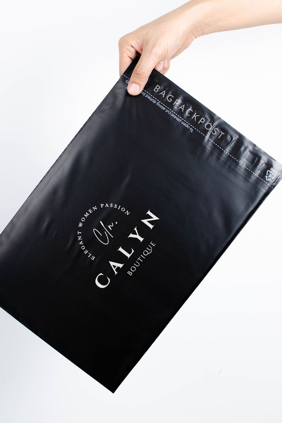 ซองไปรษณีย์พิมพ์ลาย ลาย CALYN ซองไปรษณีย์สีดำ ถุงไปรษณีย์ 1 BagPackPost