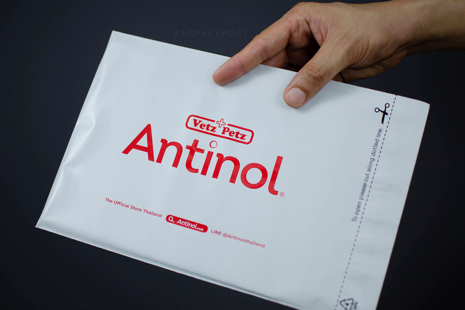 ซองไปรษณีย์พิมพ์ลาย Antinol ซองไปรษณีย์สีขาว ถุงไปรษณีย์พิมพ์ลาย 3 BagPackPost