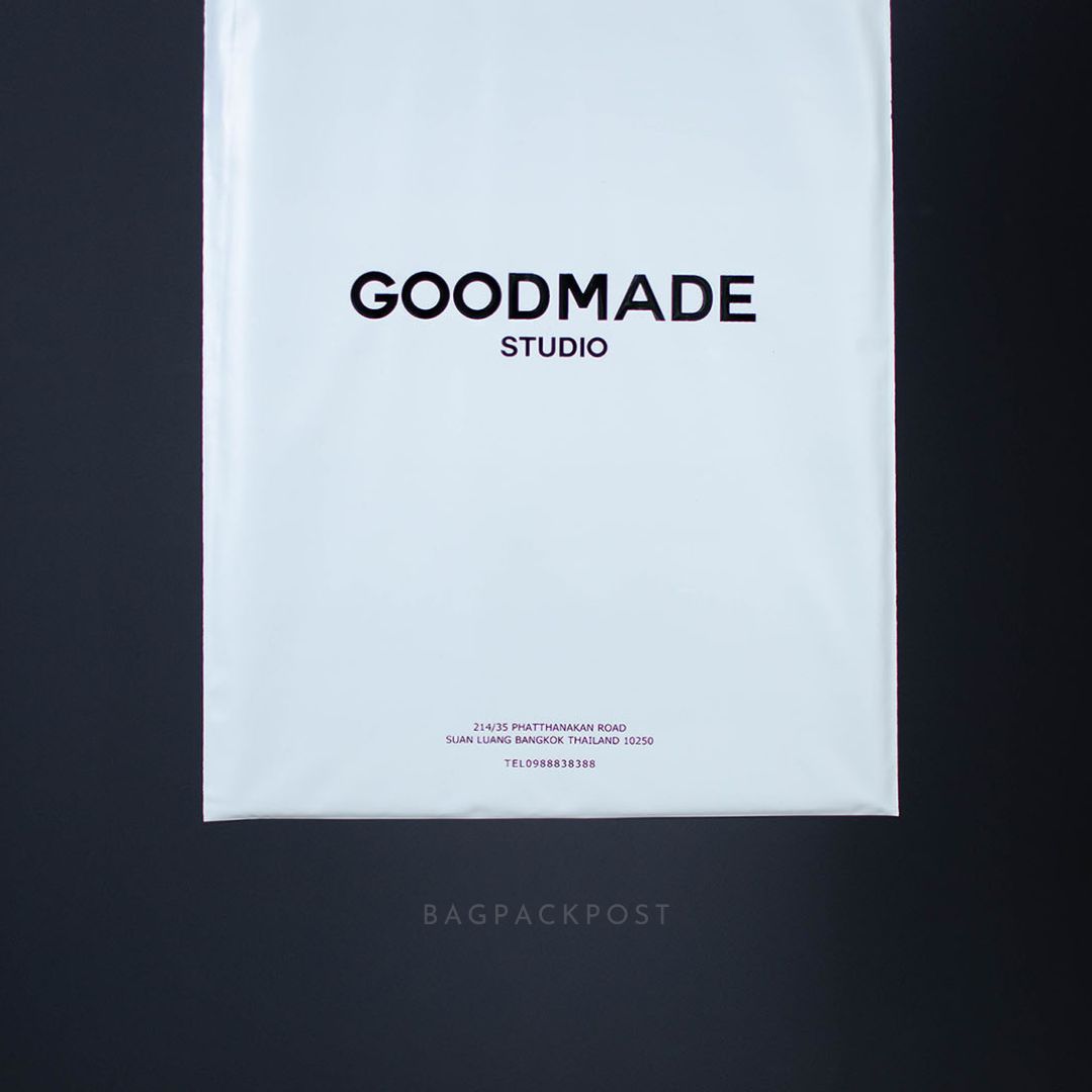 ซองไปรษณีย์พิมพ์ลาย GoodMade Studio ซองไปรษณีย์สีขาว ซองกันน้ำ 3 BagPackPost